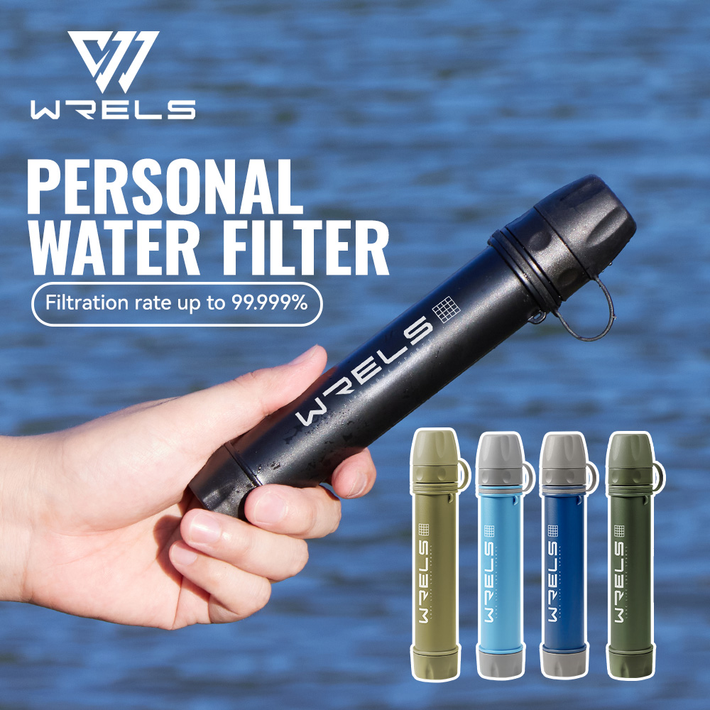 Water Purification Straw - WRELS Purificatore d'Acqua Portatile per Esterni,