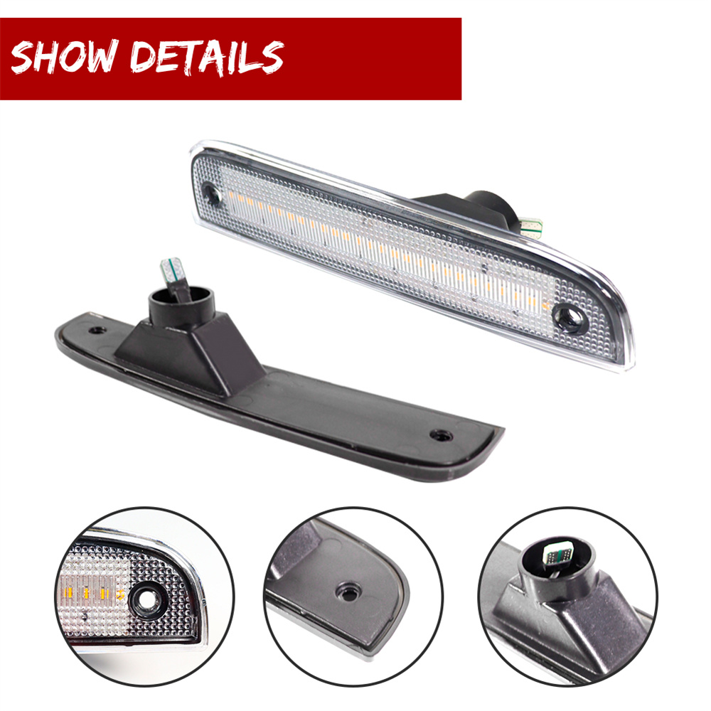 2PCS Ambra/Bianco LED Auto Par - Signal Flare Kit recensione e prezzo