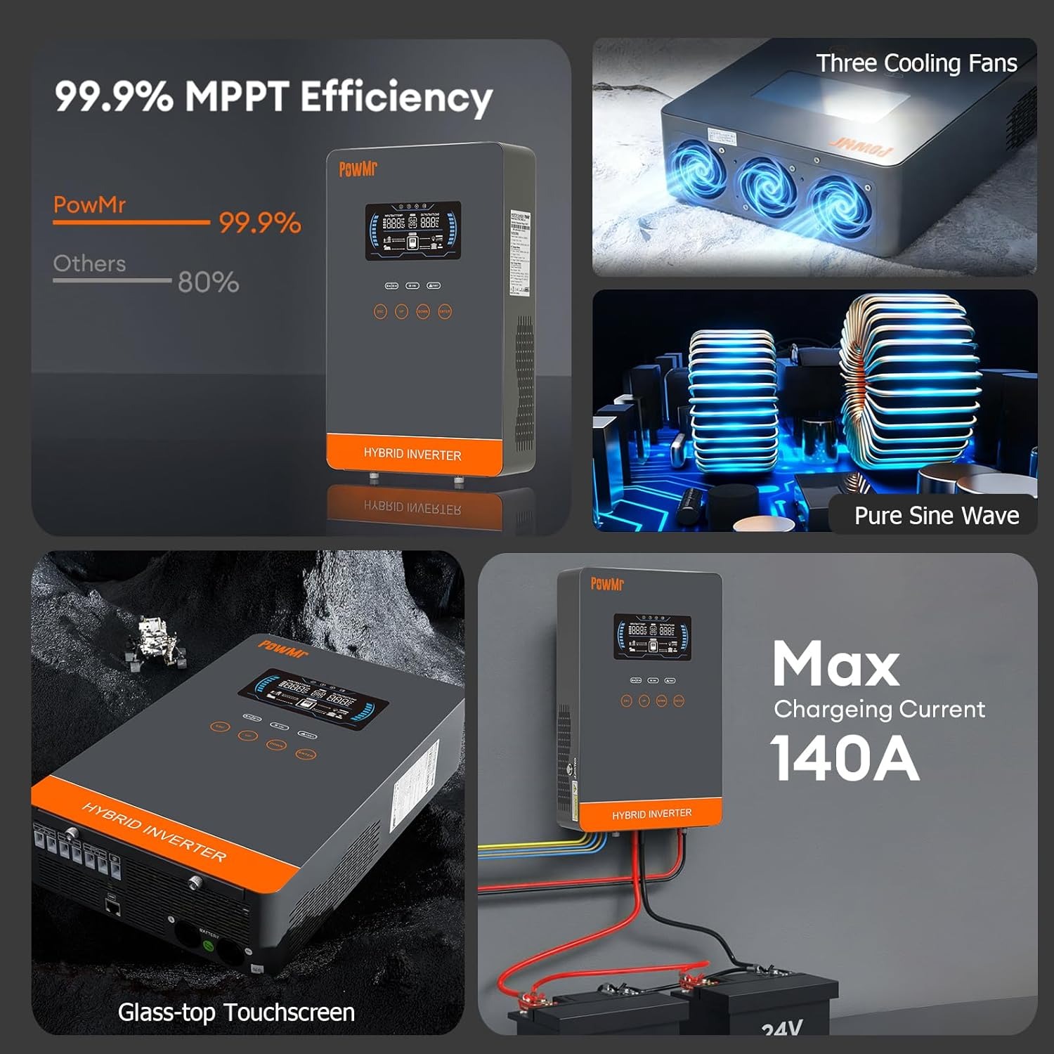 PowMr USA Inverter Solare Ibri - Solar Emergency Charger recensione e prezzo