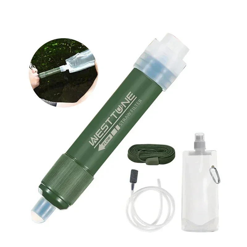 Westtune Mini campeggio estern - Water Purification Straw recensione e prezzo